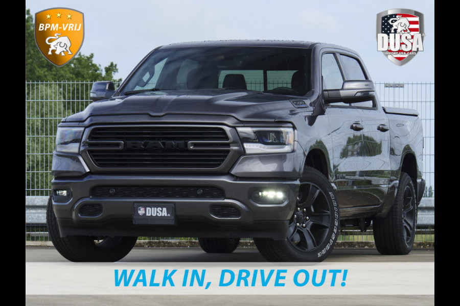Dodge Ram 1500 | Laramie Sport | 5.7 V8 | HEMI | 4x4 | Crew Cab Panoramadak | Leder | Uconnect touchscreen | Nieuw binnen!