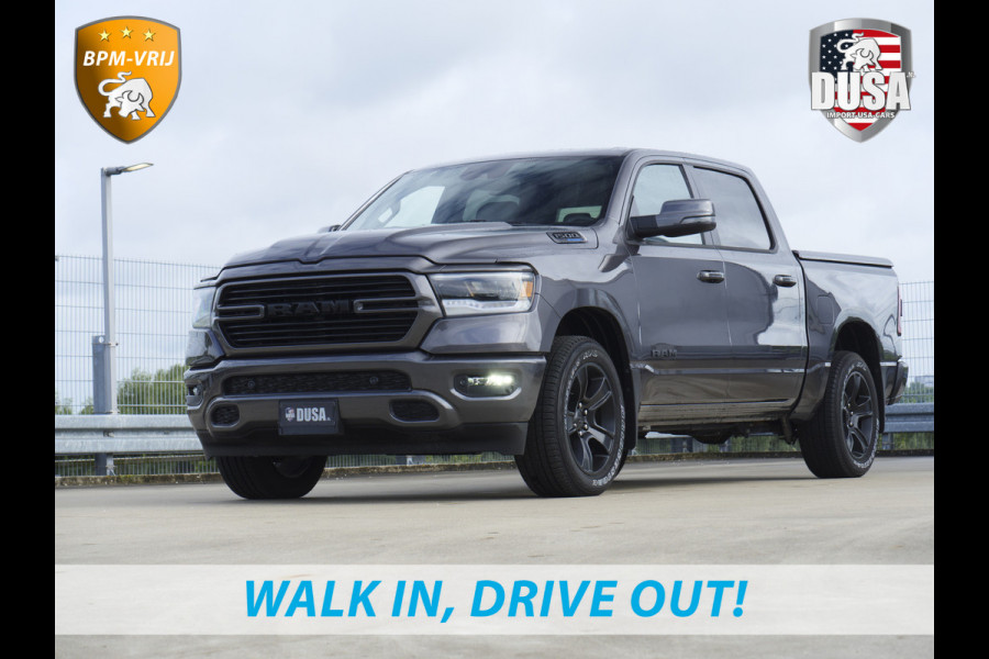 Dodge Ram 1500 | Laramie Sport | 5.7 V8 | HEMI | 4x4 | Crew Cab Panoramadak | Leder | Uconnect touchscreen | Nieuw binnen!