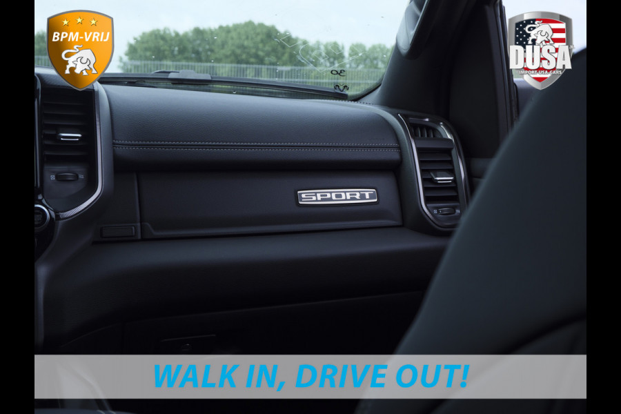 Dodge Ram 1500 | Laramie Sport | 5.7 V8 | HEMI | 4x4 | Crew Cab Panoramadak | Leder | Uconnect touchscreen | Nieuw binnen!