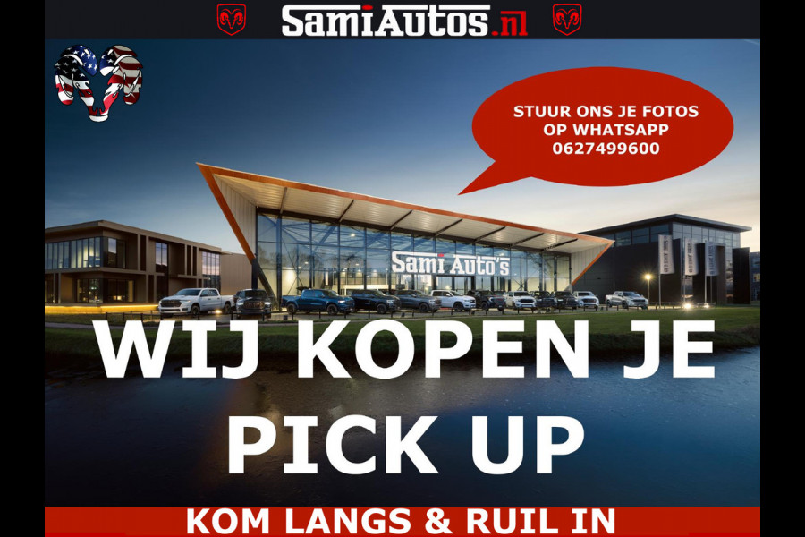Dodge Ram LIMITED V8 5.7 HEMI | Massage + Full Option | De Meest Luxe en Volle Pick-Up in zijn Klasse | Comfortabele Dubbele Cabine met Royale 5 Zitplaatsen | Voorraad Nr 100300 | PRIJS INCL BPM | LEVERTIJD IN OVERLEG | De specialist in Amerikaanse pick‑ups in Nederland en Europa.
