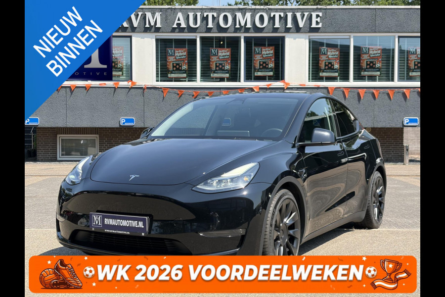 Tesla Model Y Performance AWD 75 kWh VAN: 42.900,- VOOR: 39.877,- UW WKVOORDEEL: 3.023,- | RIJKLAAR GELEVERD | 12 MND BOVAG GARANTIE | TESLA GARANTIE ACCU + AANDRIJFLIJN T/M 03-2031/ 240.000KM|