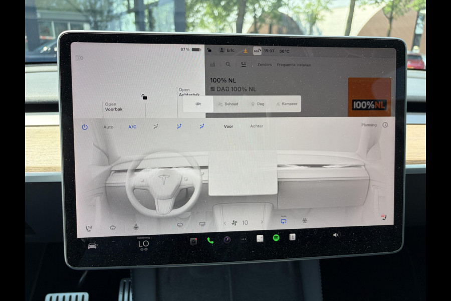 Tesla Model Y Performance AWD 75 kWh VAN: 42.900,- VOOR: 39.877,- UW WKVOORDEEL: 3.023,- | RIJKLAAR GELEVERD | 12 MND BOVAG GARANTIE | TESLA GARANTIE ACCU + AANDRIJFLIJN T/M 03-2031/ 240.000KM|