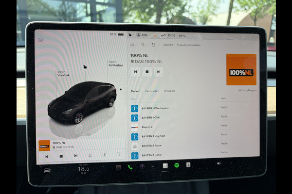 Tesla Model Y Performance AWD 75 kWh VAN: 42.900,- VOOR: 39.877,- UW WKVOORDEEL: 3.023,- | RIJKLAAR GELEVERD | 12 MND BOVAG GARANTIE | TESLA GARANTIE ACCU + AANDRIJFLIJN T/M 03-2031/ 240.000KM|