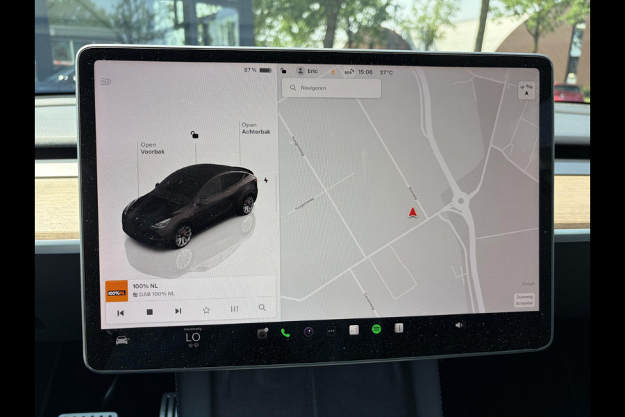 Tesla Model Y Performance AWD 75 kWh VAN: 42.900,- VOOR: 39.877,- UW WKVOORDEEL: 3.023,- | RIJKLAAR GELEVERD | 12 MND BOVAG GARANTIE | TESLA GARANTIE ACCU + AANDRIJFLIJN T/M 03-2031/ 240.000KM|