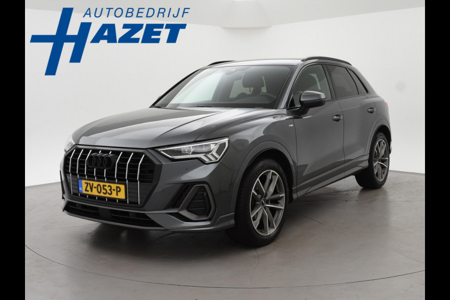 Audi Q3 35 TFSI S-LINE 150 PK AUT. + VIRTUAL | CARPLAY | STANDKACHEL | LEDER | MATRIX LED