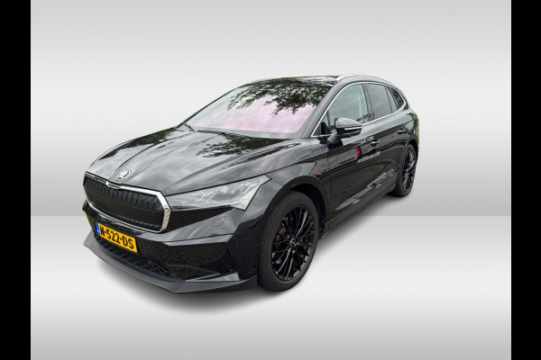Škoda ENYAQ iV 80 / SoH 91,9% / Trekhaak / Panoramadak / Camera / Head-up / Warmtepomp / 20'' / Dodehoek / CarPlay / Stoelverwarming 4x / Stuurverwarming / DAB / ACC