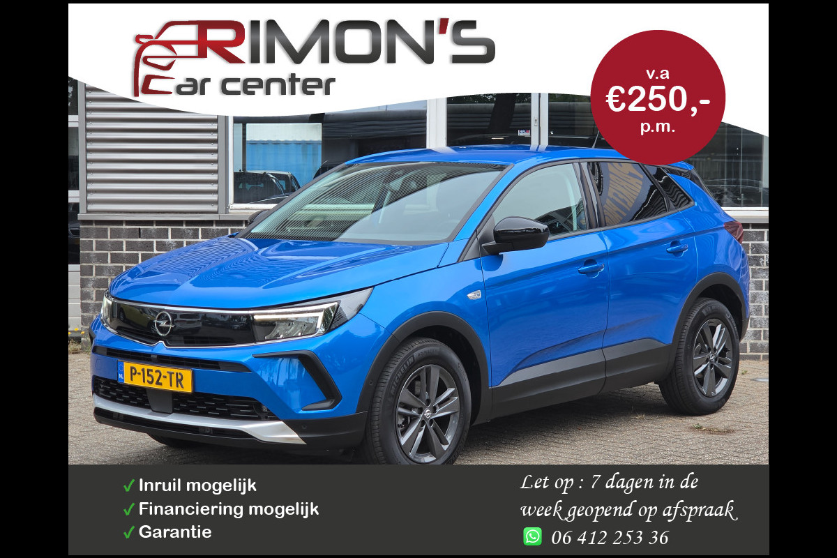 Opel Grandland 1.2 Turbo Business Edition Carplay 360 Camera Pdc Nap