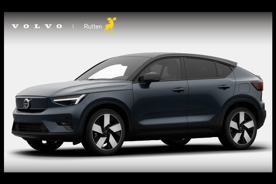 Volvo EC40 442PK Automaat Twin Performance Ultra Europa / Lightning / Panoramadak / Adaptive cruise control / 360 Camera / Elektrisch bedienbare stoelen met geheugen / Apple Carplay / Android auto /