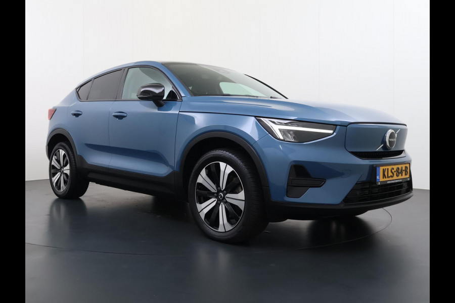 Volvo C40 Recharge Core 69 kWh SOH 93%|VOLVO DEALER ONDERHOUDEN| ACHTERUITRIJCAMERA| PANORAMADAK| STOEL + STUURVERWARMING| RIJKLAARPRIJS INCL. 12 MAANDEN BOVAG GARANTIE|