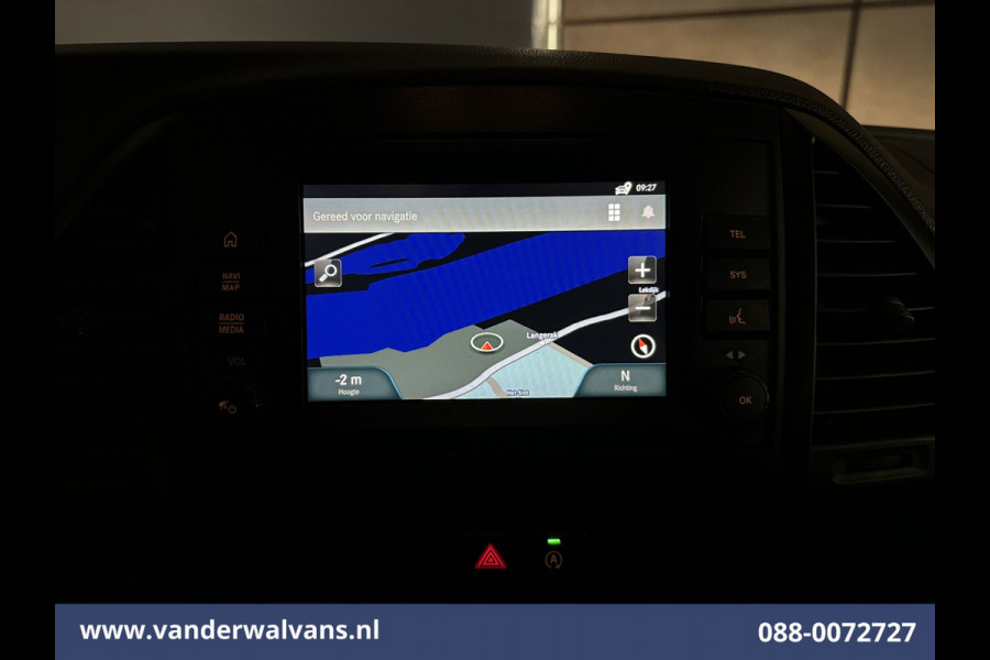 Mercedes-Benz Vito 114 CDI 136pk L2H1 Euro6 Airco | Camera | Navigatie | Apple Carplay | Cruisecontrol Android Auto, Parkeersensoren, Bijrijdersbank, Bumper in de kleur