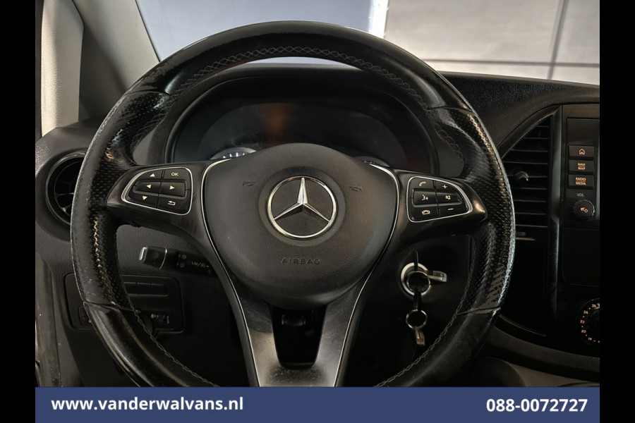 Mercedes-Benz Vito 114 CDI 136pk L2H1 Euro6 Airco | Camera | Navigatie | Apple Carplay | Cruisecontrol Android Auto, Parkeersensoren, Bijrijdersbank, Bumper in de kleur