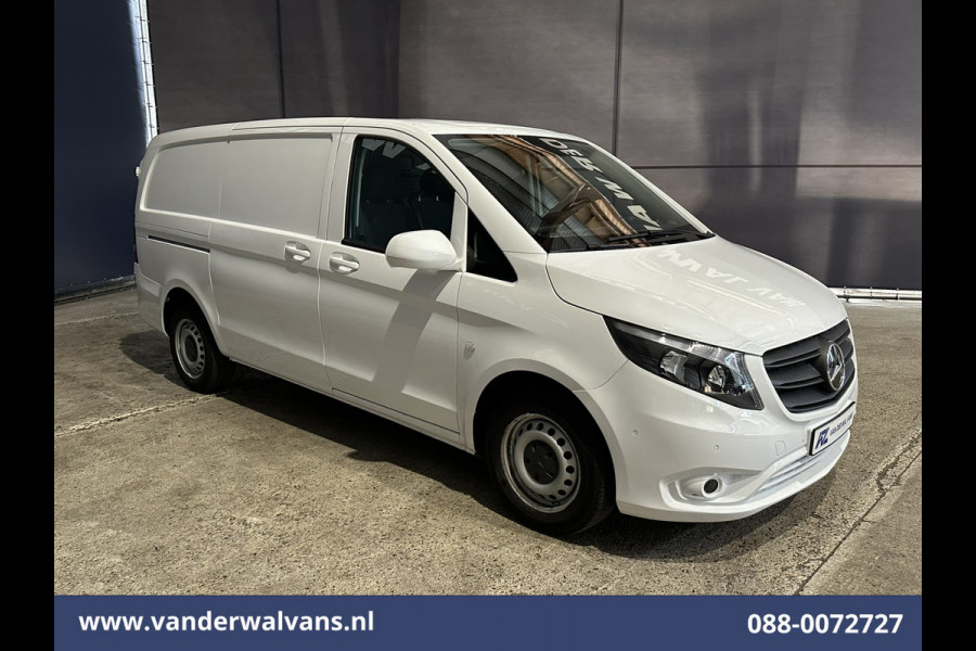 Mercedes-Benz Vito 114 CDI 136pk L2H1 Euro6 Airco | Camera | Navigatie | Apple Carplay | Cruisecontrol Android Auto, Parkeersensoren, Bijrijdersbank, Bumper in de kleur