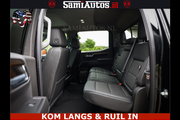 GMC Sierra DENALI | All-In Prijs | 6,2 V8 Full Option | De Meest Luxe Pick-Up in zijn Klasse | Comfortabele Dubbele Cabine met Royale 5 Zitplaatsen | BPM vrij | Nu Leverbaar uit Voorraad | Voorraad Nr 2232 | De specialist in Amerikaanse pick‑ups in Nederland en Europa.