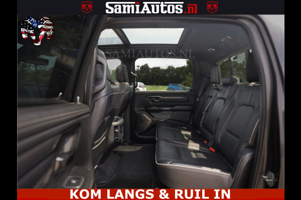 Dodge Ram 1500 LIMITED 5.7 V8 | GRANITE KLEUR | BRONS 4PLAY WIELEN | HUD | MEGA DIK | LUCHTVERING | VOLLE PICK UP | CREW CAB 5 PERSOONS GRIJS KENTEKEN | DUBBELE CABINE | | De specialist in Amerikaanse pick‑ups in Nederland en Europa.