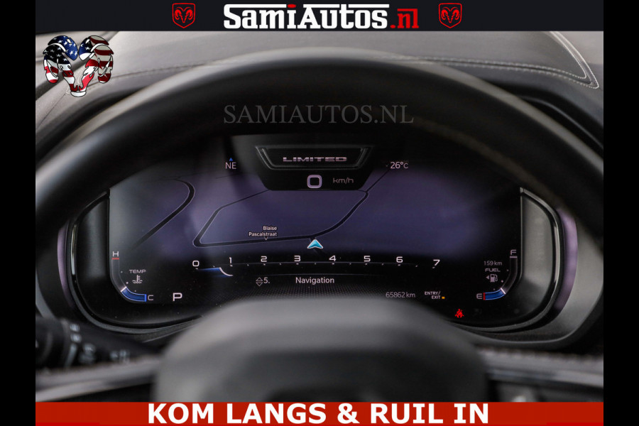 Dodge Ram 1500 LIMITED 5.7 V8 | GRANITE KLEUR | BRONS 4PLAY WIELEN | HUD | MEGA DIK | LUCHTVERING | VOLLE PICK UP | CREW CAB 5 PERSOONS GRIJS KENTEKEN | DUBBELE CABINE | | De specialist in Amerikaanse pick‑ups in Nederland en Europa.