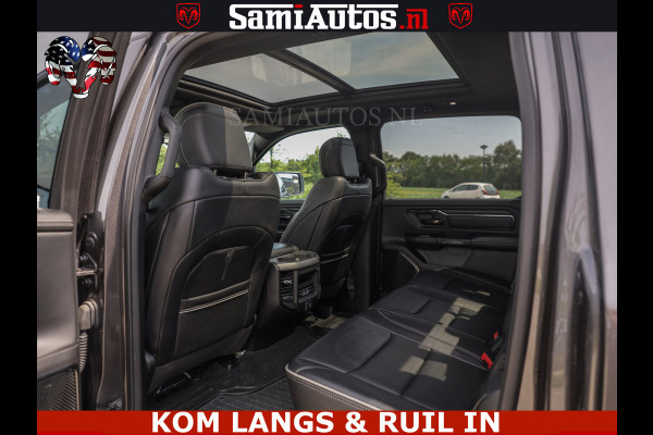 Dodge Ram 1500 LIMITED 5.7 V8 | GRANITE KLEUR | BRONS 4PLAY WIELEN | HUD | MEGA DIK | LUCHTVERING | VOLLE PICK UP | CREW CAB 5 PERSOONS GRIJS KENTEKEN | DUBBELE CABINE | | De specialist in Amerikaanse pick‑ups in Nederland en Europa.