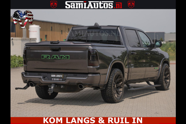 Dodge Ram 1500 LIMITED 5.7 V8 | GRANITE KLEUR | BRONS 4PLAY WIELEN | HUD | MEGA DIK | LUCHTVERING | VOLLE PICK UP | CREW CAB 5 PERSOONS GRIJS KENTEKEN | DUBBELE CABINE | | De specialist in Amerikaanse pick‑ups in Nederland en Europa.