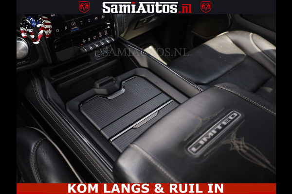 Dodge Ram 1500 LIMITED 5.7 V8 | GRANITE KLEUR | BRONS 4PLAY WIELEN | HUD | MEGA DIK | LUCHTVERING | VOLLE PICK UP | CREW CAB 5 PERSOONS GRIJS KENTEKEN | DUBBELE CABINE | | De specialist in Amerikaanse pick‑ups in Nederland en Europa.