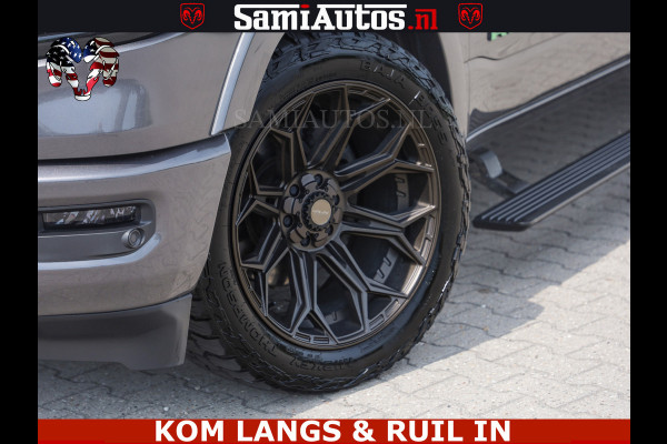 Dodge Ram 1500 LIMITED 5.7 V8 | GRANITE KLEUR | BRONS 4PLAY WIELEN | HUD | MEGA DIK | LUCHTVERING | VOLLE PICK UP | CREW CAB 5 PERSOONS GRIJS KENTEKEN | DUBBELE CABINE | | De specialist in Amerikaanse pick‑ups in Nederland en Europa.