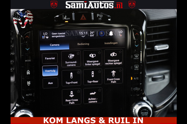 Dodge Ram 1500 LIMITED 5.7 V8 | GRANITE KLEUR | BRONS 4PLAY WIELEN | HUD | MEGA DIK | LUCHTVERING | VOLLE PICK UP | CREW CAB 5 PERSOONS GRIJS KENTEKEN | DUBBELE CABINE | | De specialist in Amerikaanse pick‑ups in Nederland en Europa.