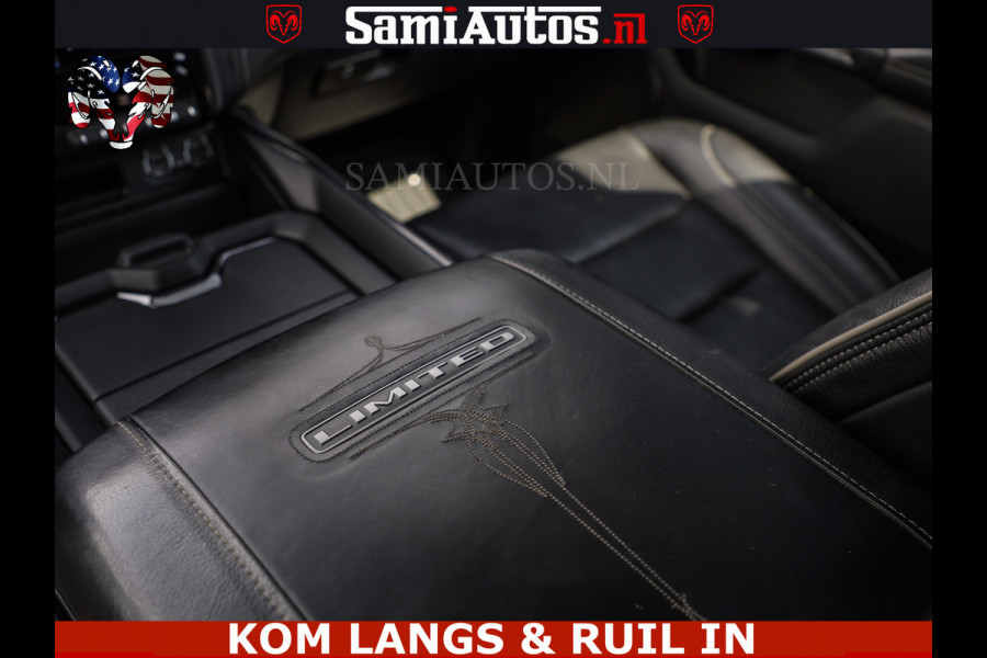 Dodge Ram 1500 LIMITED 5.7 V8 | GRANITE KLEUR | BRONS 4PLAY WIELEN | HUD | MEGA DIK | LUCHTVERING | VOLLE PICK UP | CREW CAB 5 PERSOONS GRIJS KENTEKEN | DUBBELE CABINE | | De specialist in Amerikaanse pick‑ups in Nederland en Europa.