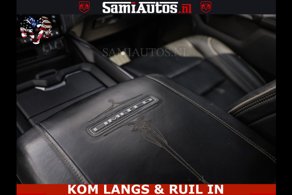 Dodge Ram 1500 LIMITED 5.7 V8 | GRANITE KLEUR | BRONS 4PLAY WIELEN | HUD | MEGA DIK | LUCHTVERING | VOLLE PICK UP | CREW CAB 5 PERSOONS GRIJS KENTEKEN | DUBBELE CABINE | | De specialist in Amerikaanse pick‑ups in Nederland en Europa.