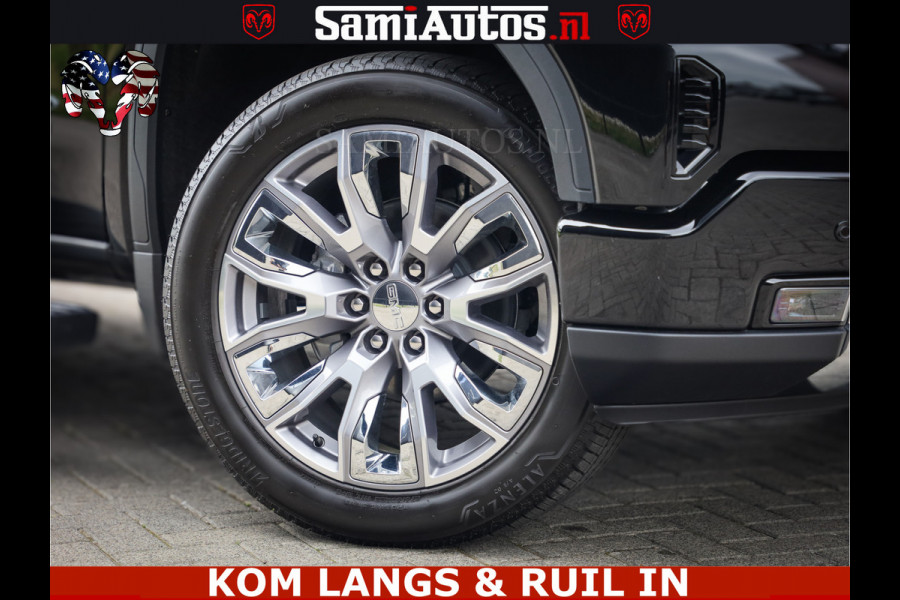 GMC Sierra DENALI | All-In Prijs | 6,2 V8 Full Option | De Meest Luxe Pick-Up in zijn Klasse | Comfortabele Dubbele Cabine met Royale 5 Zitplaatsen | BPM vrij | Nu Leverbaar uit Voorraad | Voorraad Nr 1788