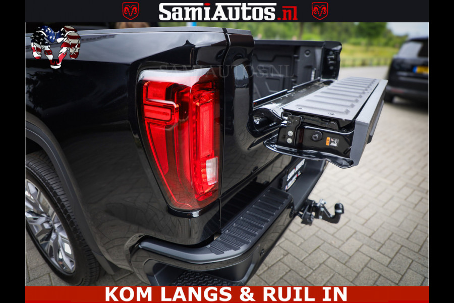 GMC Sierra DENALI | All-In Prijs | 6,2 V8 Full Option | De Meest Luxe Pick-Up in zijn Klasse | Comfortabele Dubbele Cabine met Royale 5 Zitplaatsen | BPM vrij | Nu Leverbaar uit Voorraad | Voorraad Nr 1788