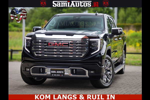 GMC Sierra DENALI | All-In Prijs | 6,2 V8 Full Option | De Meest Luxe Pick-Up in zijn Klasse | Comfortabele Dubbele Cabine met Royale 5 Zitplaatsen | BPM vrij | Nu Leverbaar uit Voorraad | Voorraad Nr 1788