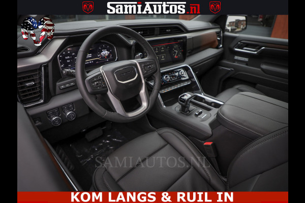 GMC Sierra DENALI | All-In Prijs | 6,2 V8 Full Option | De Meest Luxe Pick-Up in zijn Klasse | Comfortabele Dubbele Cabine met Royale 5 Zitplaatsen | BPM vrij | Nu Leverbaar uit Voorraad | Voorraad Nr 1788