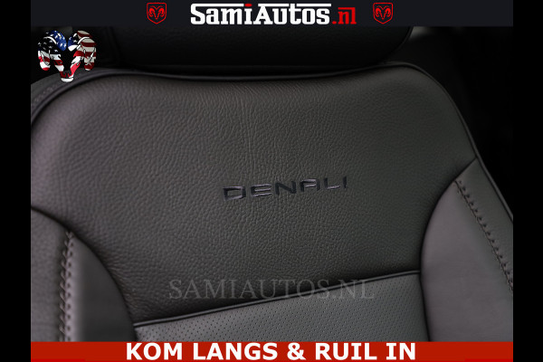 GMC Sierra DENALI 6.2 V8 426PK Full Option | De Meest Luxe Pick-Up in zijn Klasse | Comfortabele Dubbele Cabine met Royale 5 Zitplaatsen | BPM vrij | Nu Leverbaar uit Voorraad | Voorraad Nr 1539 | De specialist in Amerikaanse pick‑ups in Nederland en Europa.