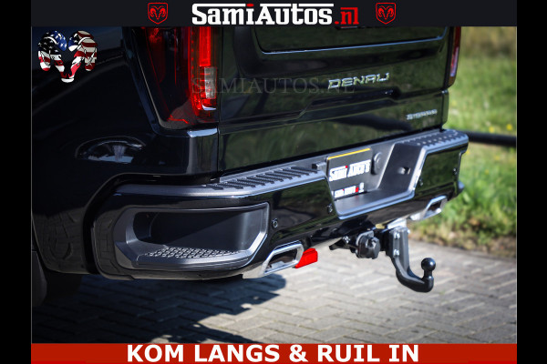 GMC Sierra DENALI 6.2 V8 426PK Full Option | De Meest Luxe Pick-Up in zijn Klasse | Comfortabele Dubbele Cabine met Royale 5 Zitplaatsen | BPM vrij | Nu Leverbaar uit Voorraad | Voorraad Nr 1539 | De specialist in Amerikaanse pick‑ups in Nederland en Europa.