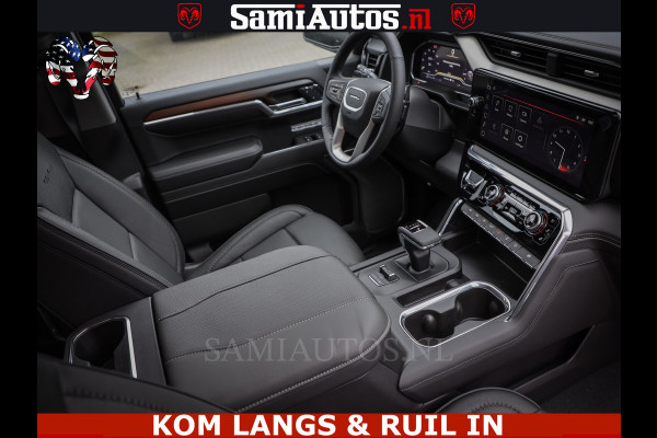 GMC Sierra DENALI 6.2 V8 426PK Full Option | De Meest Luxe Pick-Up in zijn Klasse | Comfortabele Dubbele Cabine met Royale 5 Zitplaatsen | BPM vrij | Nu Leverbaar uit Voorraad | Voorraad Nr 1539 | De specialist in Amerikaanse pick‑ups in Nederland en Europa.