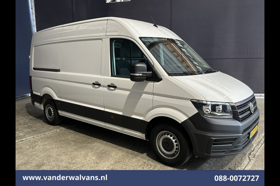 Volkswagen Crafter 2.0 TDI 141pk L3H3 L2H2 Euro6 Airco | Camera | Apple Carplay | Cruisecontrol | Chauffeursstoel Android Auto, Massagestoel