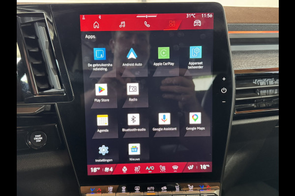 Renault Austral 1.2 E-Tech full hybrid 200 Techno Automaat Digital Dash Camera+Pdc Stoel/stuur/voorruitverwarming Carplay Cllima