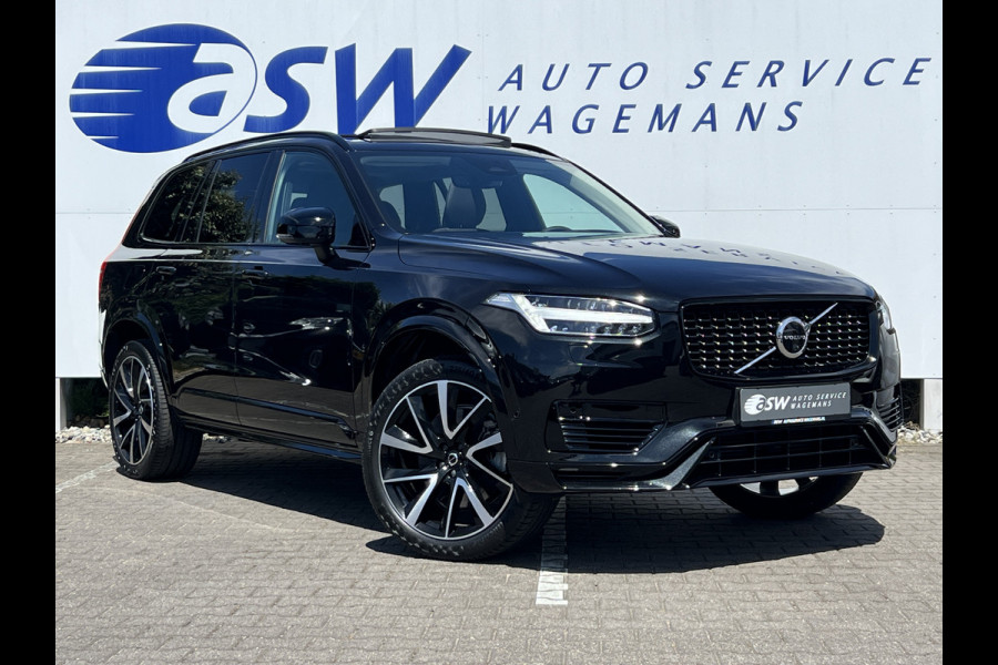 Volvo XC90 2.0 T8 Plug-in hybrid AWD Ultra Dark | Pano | Leder Pack | HUD | Trekhaak | Harman Kardon | 360 Camera
