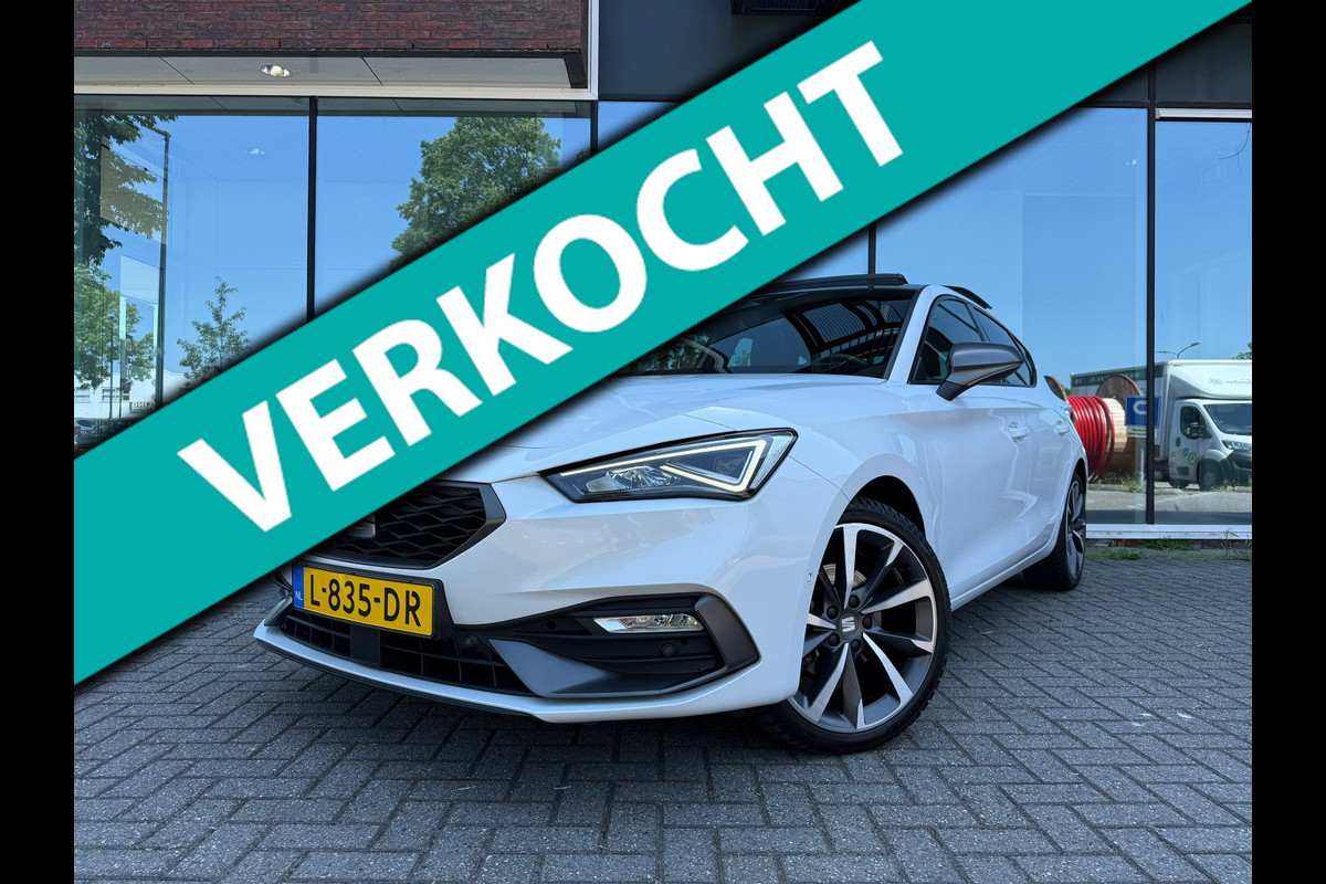 Seat Leon 1.5 eTSI FR Launch Edition - Pano/schuifdak - Navi - Climate - LED - Org.NL