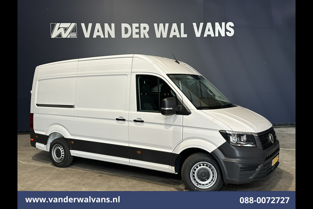 Volkswagen Crafter 2.0 TDI 141pk L3H3 L2H2 Euro6 Airco | Camera | Apple Carplay | Cruisecontrol | Chauffeursstoel Android Auto, Massagestoel, 2800kg trekvermogen