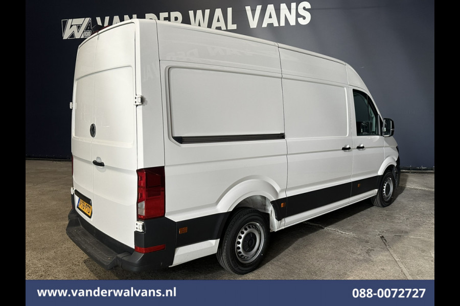 Volkswagen Crafter 2.0 TDI 141pk L3H3 L2H2 Euro6 Airco | Camera | Apple Carplay | Cruisecontrol | Chauffeursstoel Android Auto, Massagestoel, 2800kg trekvermogen