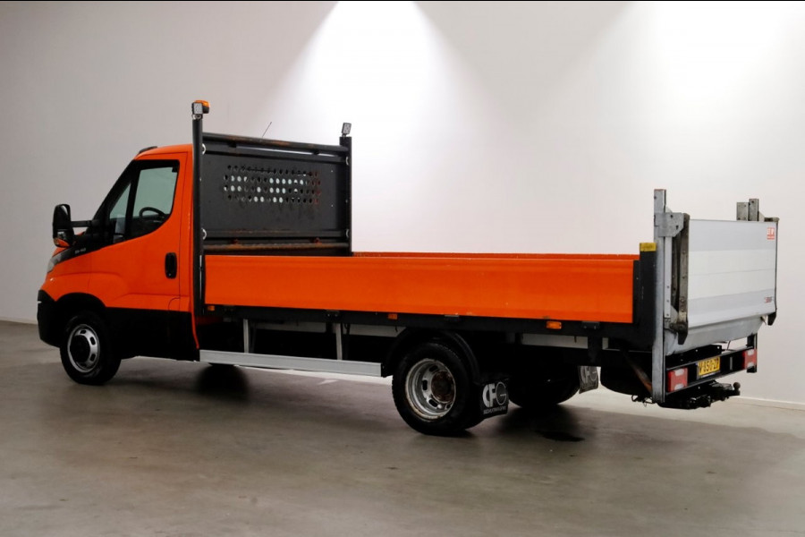 Iveco Daily 35C14 136pk Open Laadbak met laadklep en trekhaak 3500kg 05-2019