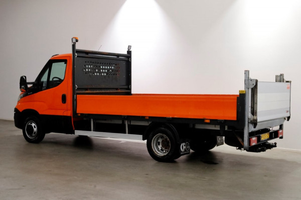Iveco Daily 35C14 136pk Open Laadbak met laadklep en trekhaak 3500kg 05-2019