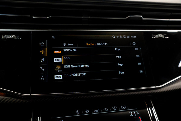 Audi RS Q8 4.0 TFSI Quattro *Bang & Olufsen / Standkachel / Stoelventilatie / Soft-Close / RS-Sportuitlaatsysteem / HUD / Surround-View*
