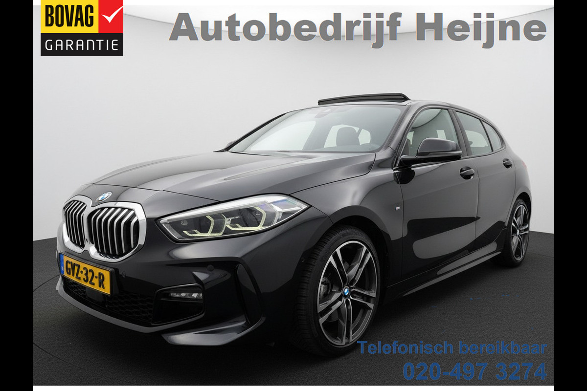 BMW 1-serie 118i AUT. 136PK M-PAKKET SPORT LEDER/CAMERA/NAVI/PANORAMADAK