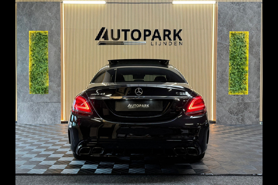Mercedes-Benz C-Klasse AMG 63 S |PANO|360 CAM|STOELVERKOELING|HUD|BURMESTER|MEMORY|SFEERVERLICHTING|DEALERONDERHOUDEN|VOL!