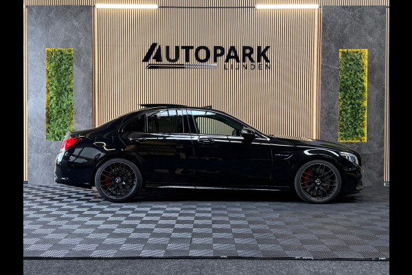 Mercedes-Benz C-Klasse AMG 63 S |PANO|360 CAM|STOELVERKOELING|HUD|BURMESTER|MEMORY|SFEERVERLICHTING|DEALERONDERHOUDEN|VOL!