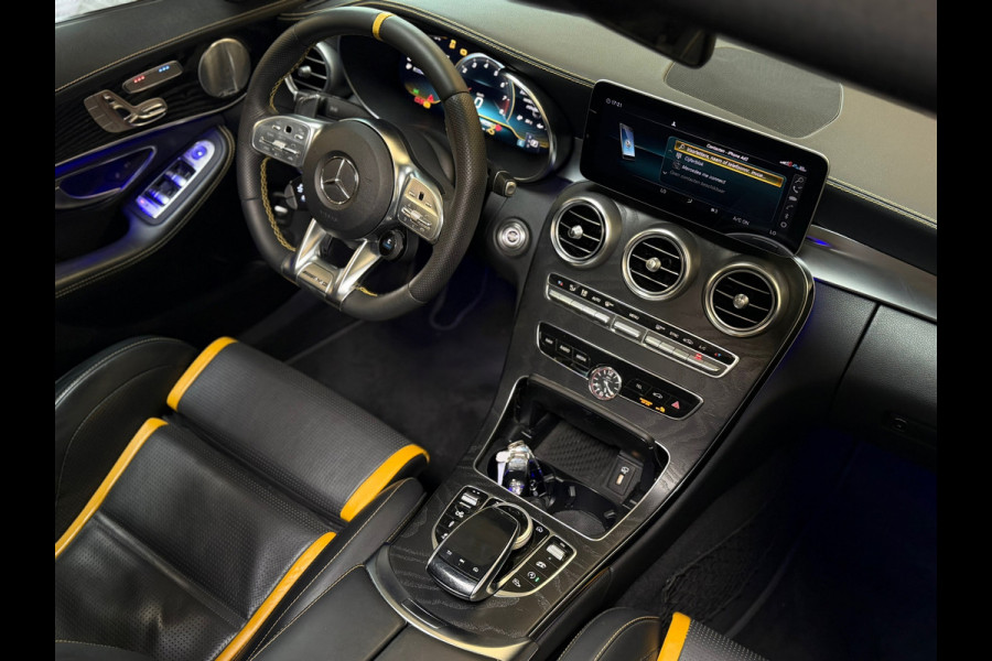 Mercedes-Benz C-Klasse AMG 63 S |PANO|360 CAM|STOELVERKOELING|HUD|BURMESTER|MEMORY|SFEERVERLICHTING|DEALERONDERHOUDEN|VOL!