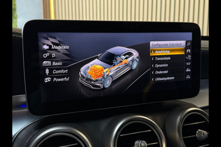 Mercedes-Benz C-Klasse AMG 63 S |PANO|360 CAM|STOELVERKOELING|HUD|BURMESTER|MEMORY|SFEERVERLICHTING|DEALERONDERHOUDEN|VOL!