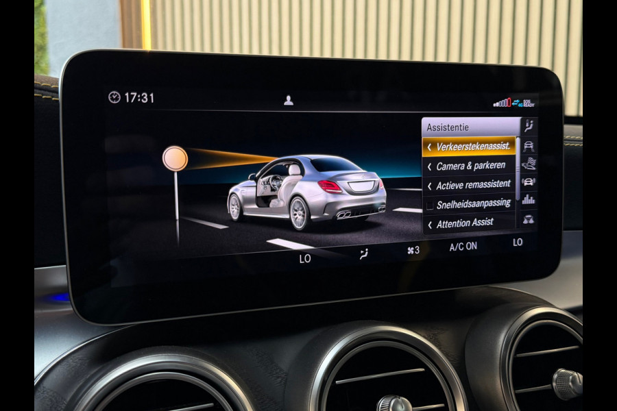 Mercedes-Benz C-Klasse AMG 63 S |PANO|360 CAM|STOELVERKOELING|HUD|BURMESTER|MEMORY|SFEERVERLICHTING|DEALERONDERHOUDEN|VOL!