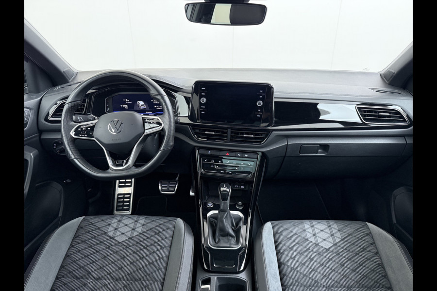 Volkswagen T-Roc 1.5TSI Automaat R-Line Panoramadak Stoelverwarming Adap.Cruise Virtal Cockpit Camera Elek.Achterklep Navi Apple Carplay Android  Keyless Pdc Privacy Glas Lmv Led DAB+ Licht-Regensensor