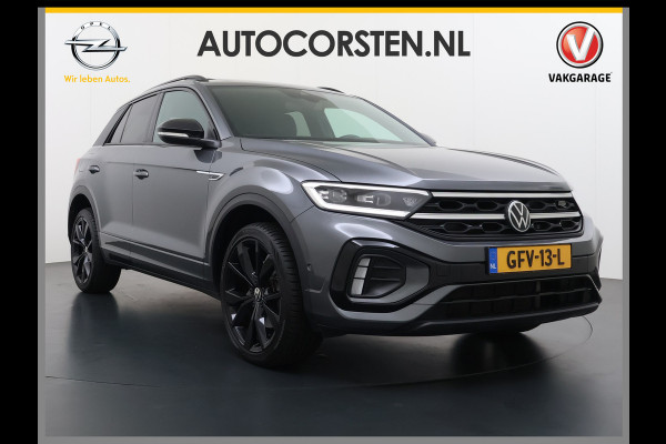 Volkswagen T-Roc 1.5TSI Automaat R-Line Panoramadak Stoelverwarming Adap.Cruise Virtal Cockpit Camera Elek.Achterklep Navi Apple Carplay Android  Keyless Pdc Privacy Glas Lmv Led DAB+ Licht-Regensensor